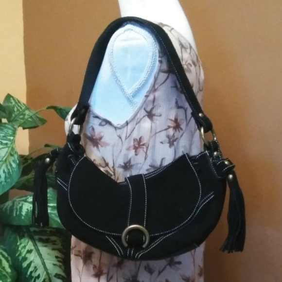 a.n.a Handbags - a.n.a. Genuine Suede Leather Purse